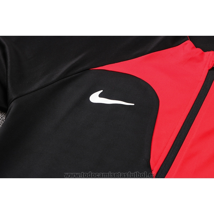 Chaqueta del Corea del Sur 2022-2023 Negro y Rojo